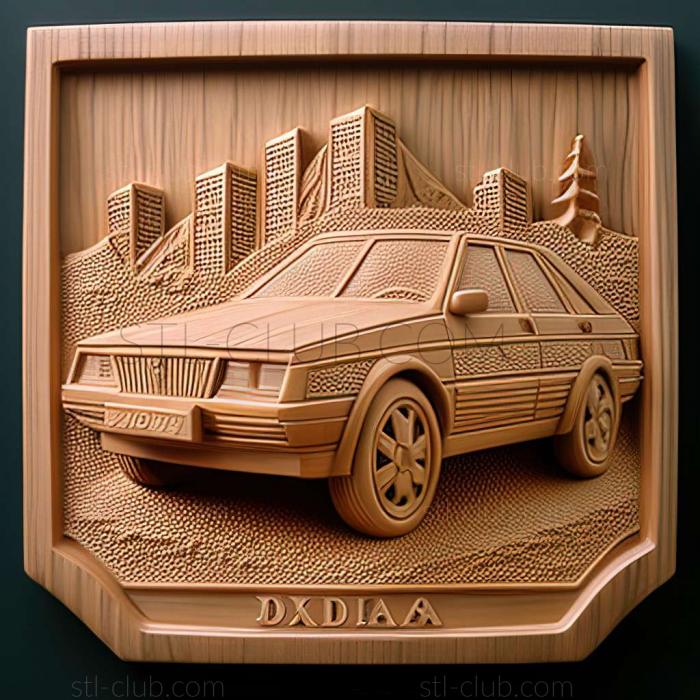 3D мадэль koda Octavia 1996 (STL)